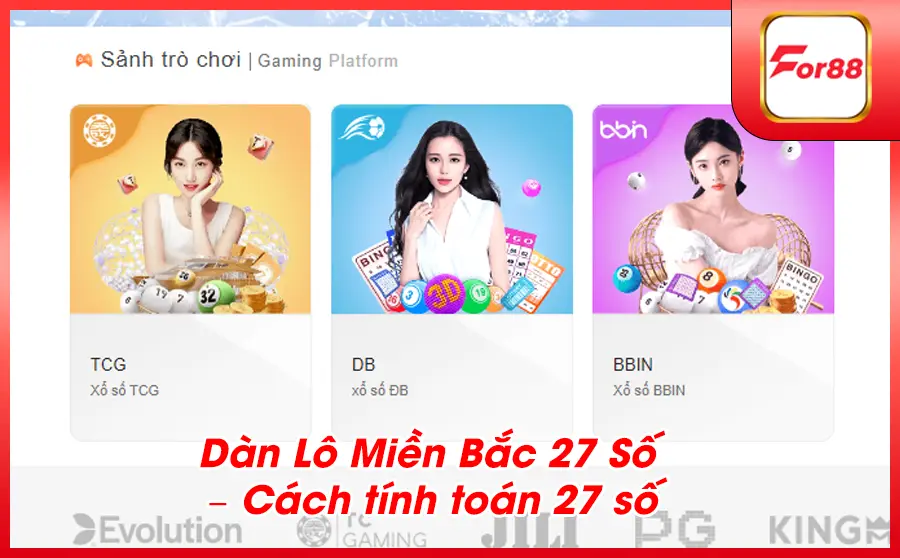 Dan Lo Mien Bac 27 So – Cach tinh toan 27 so