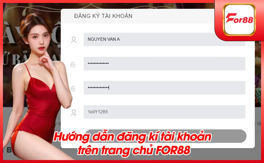 Huong dan dang ki tai khoan tren trang chu FOR88