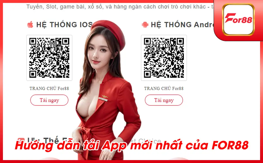 Huong dan tai App moi nhat cua FOR88