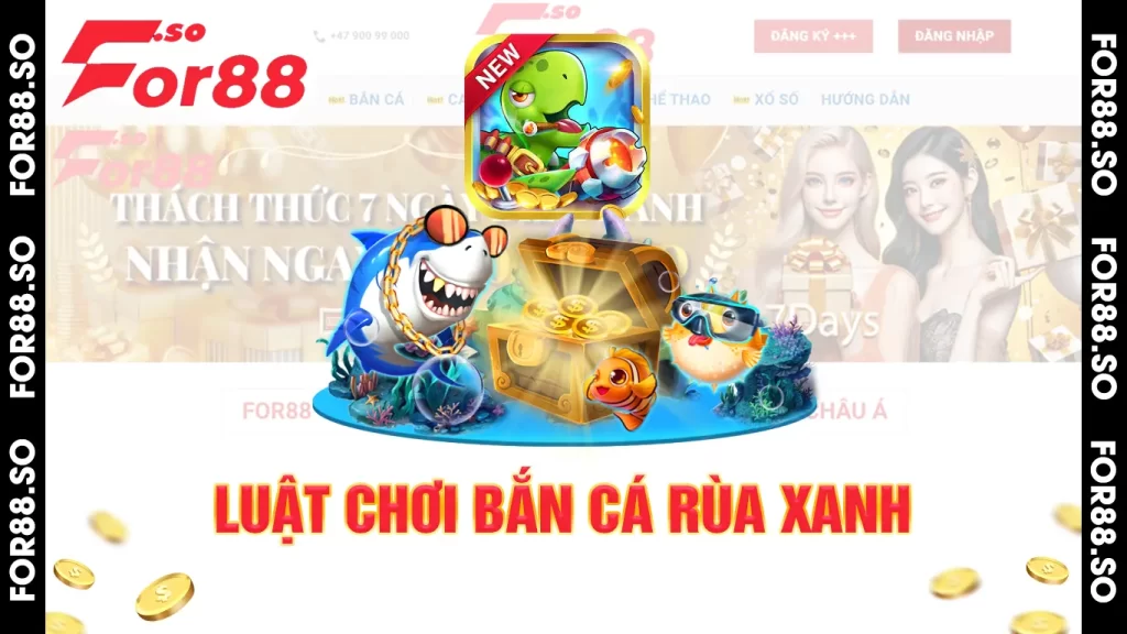 bắn cá rùa xanh 01